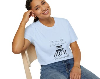 Anpassbares T-Shirt | Personalisieren | Mutter- und Vatertags-Geburtstags-Geschenk