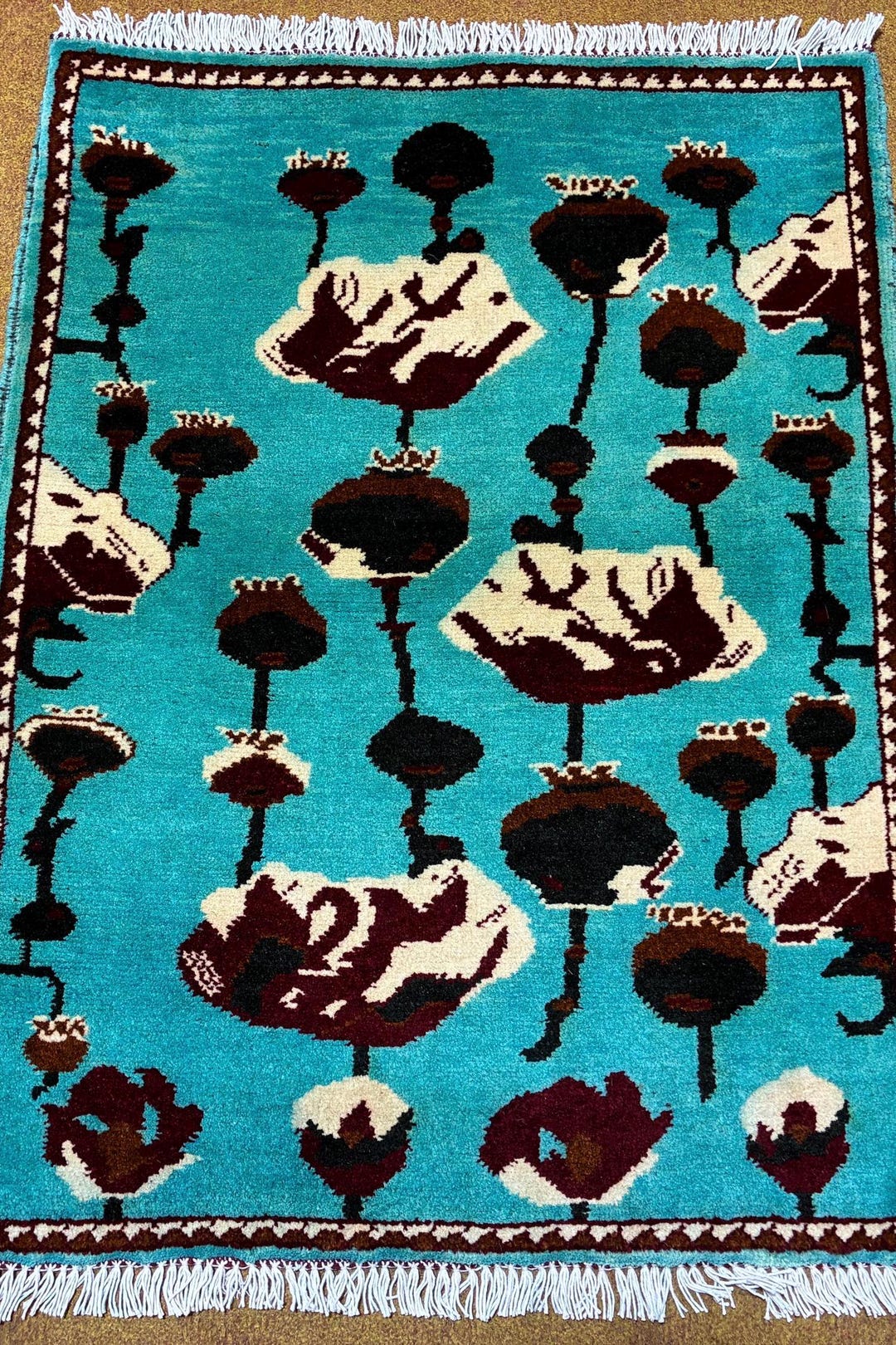Vfw Rugs Handmade Afghan War Rug - Etsy