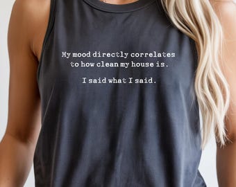 ADHD Mom gift | Snarky mothers day | Funny Mothers day tank top | Overstimulated Mom | Cool Mom shirt | Retro mom tank | Anxiety shirt