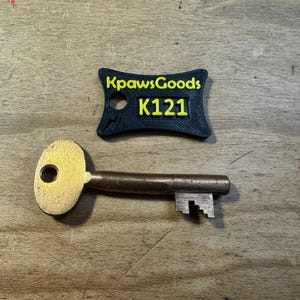 Gamewell Call Box Key - Regular Bit - Tag K121