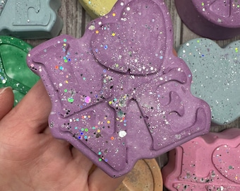 Glitter Chalk, Handmade Chalk, Glitter Shape Chalk, Sidewalk Chalk, Heart Chalk, Love Chalk, Butterfly Chalk, Bug Chalk, Party Favors, Gifts