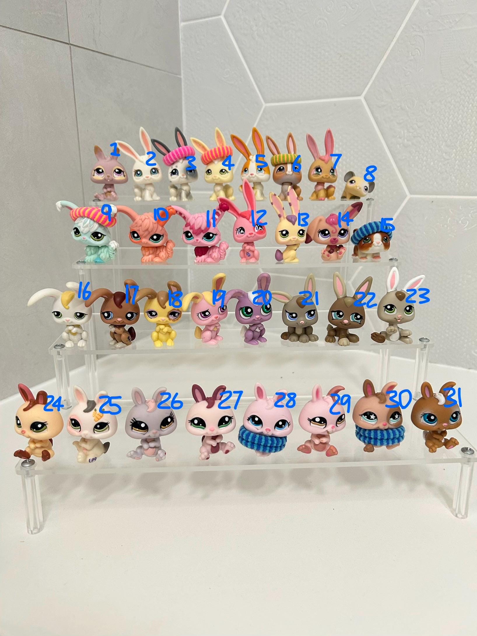 Unnumbered Rabbit Lps LPS RABBITS and BUNNIES - Authentic Littlest Pet Shop *you Pick* Dwarf ...