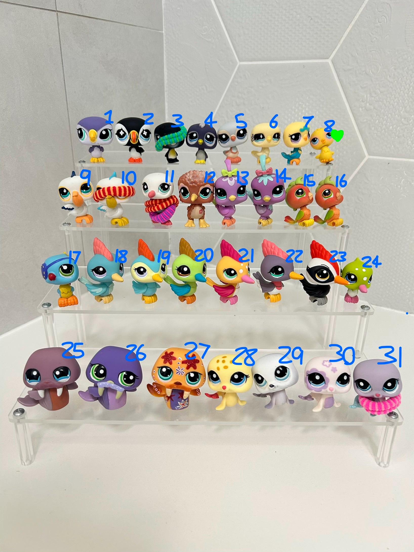 LPS ASSORTED ANIMALS - Authentic Littlest Pet Shop *you Pick* Birds ...