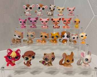 Animales LPS - Auténticos Littlest Pet Shop *Tú eliges* cerdos, vacas, zorros, gatos, pollitos, caballos