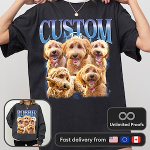 Custom Vintage Pet Shirt Sweatshirt • Custom Pet Gift • Custom Dog Gift • Gift for Pet Lovers • Personalized Pet Shirt • Custom Cat Gift