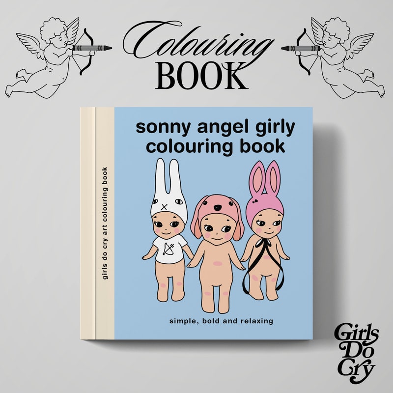 Sonny Angel Coloring Book - Etsy