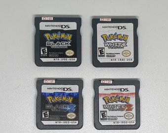 Pokémon NDS Black, White, Black 2 and White 2 - Tested & Saves