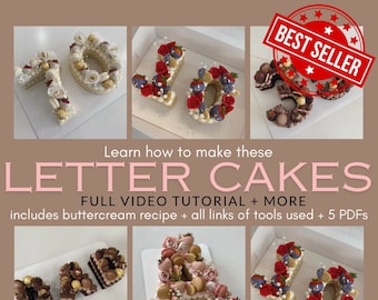 Cake RECIPE VIDEO - Pro Videographer - Step by Step + PDFs - Home Baker + FULL Recipes + Product links+packaging