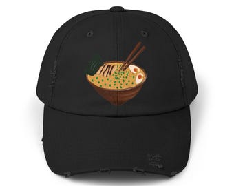 Ramen Lover - Uniseks noodlijdende pet | Foodiehoed, casual accessoire, cadeau voor koks, streetwear, hoeden met voedselthema