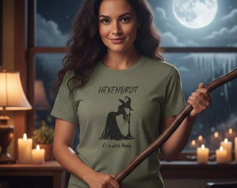 Hexenbrut Witch Silhouette T-Shirt | Witchy Shirt