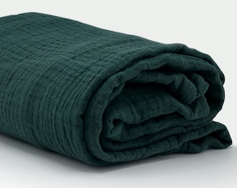 Evergreen | Muslin Cotton Gauze Swaddle