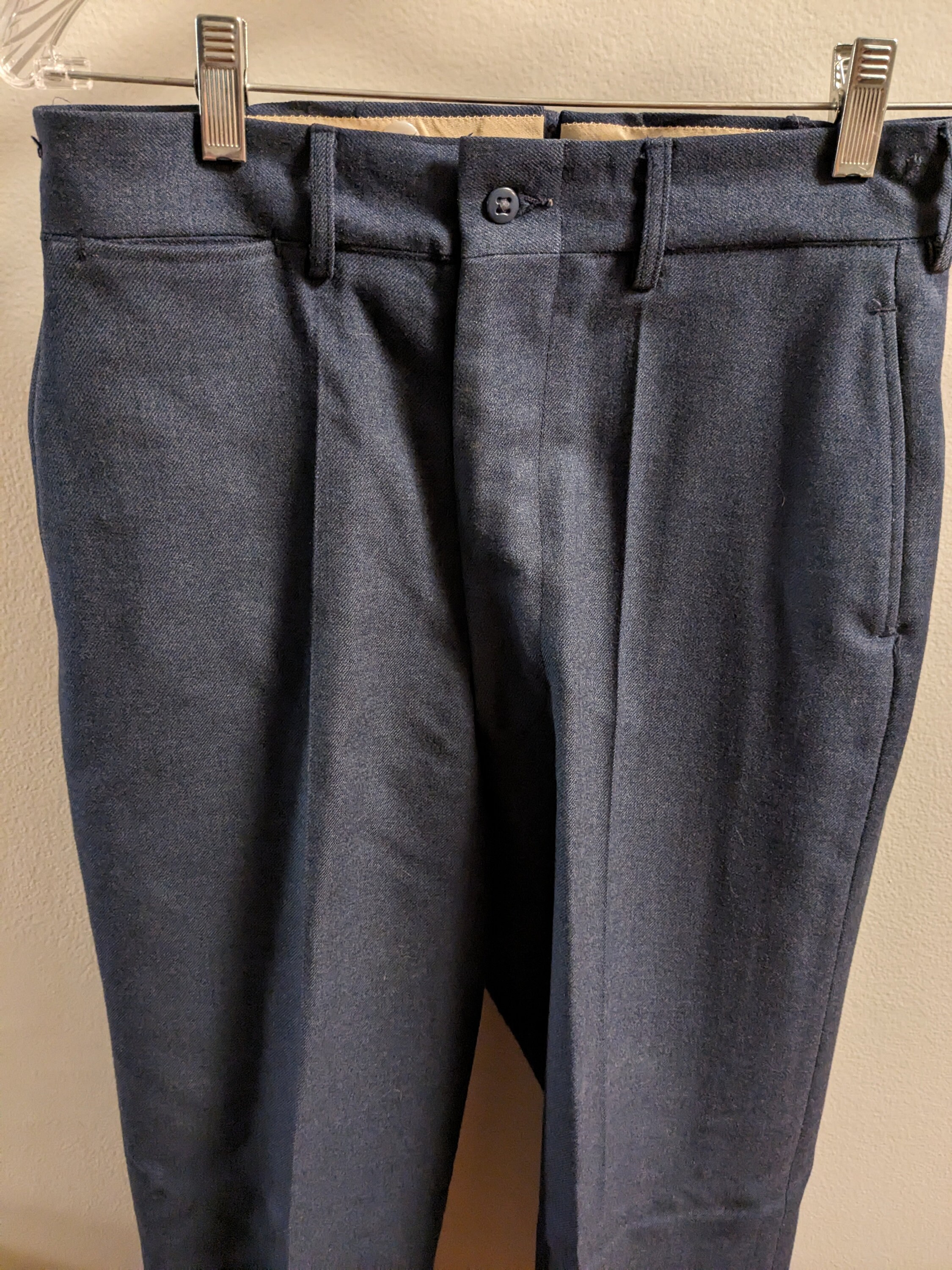 1950-60s US Airforce Wool Dress Pants Size 30W/31L. USAF