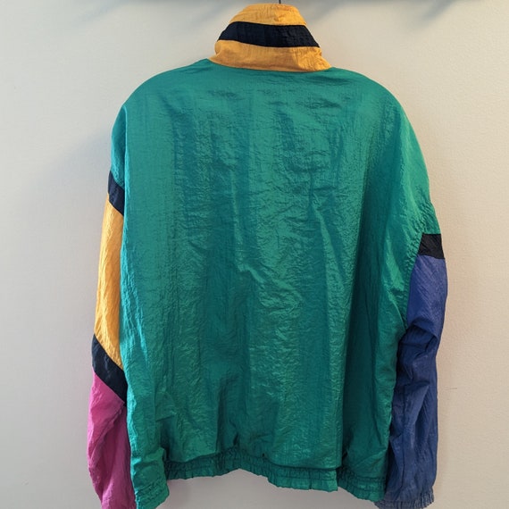 1980s 1990s bright blocks Retro track jacket by B… - image 4