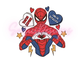 Spider man Vday PNG File