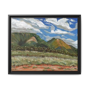 Canvas Wall Art - Road to Lahaina Maui Hawaii Matte Canvas, Framed Landscape Art Print