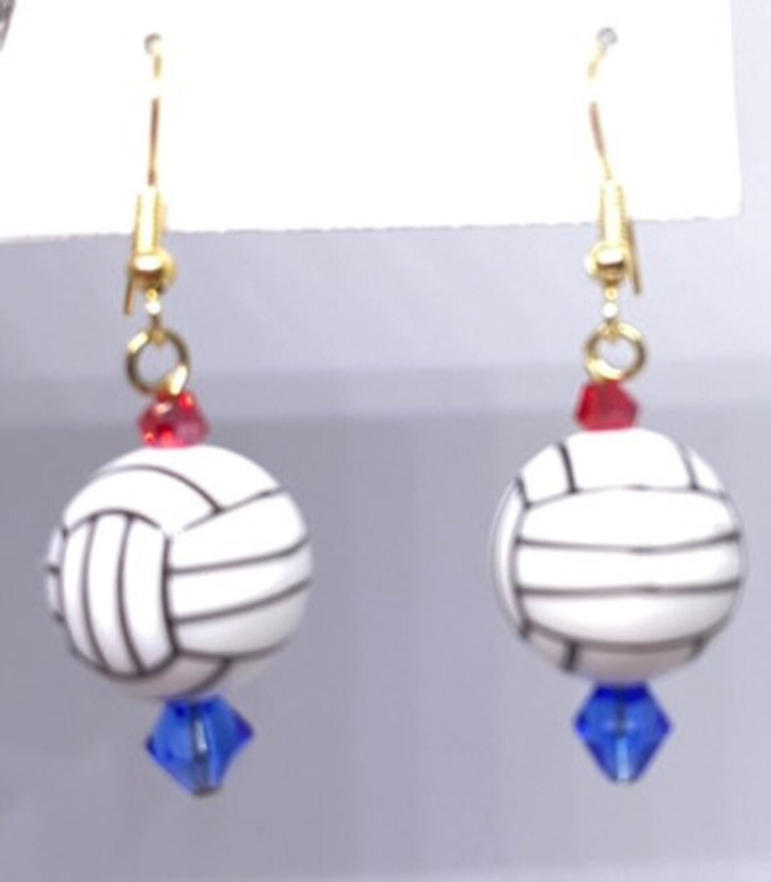 Cute Volleyball Earrings Perfect for a Volleyball Player Etsy