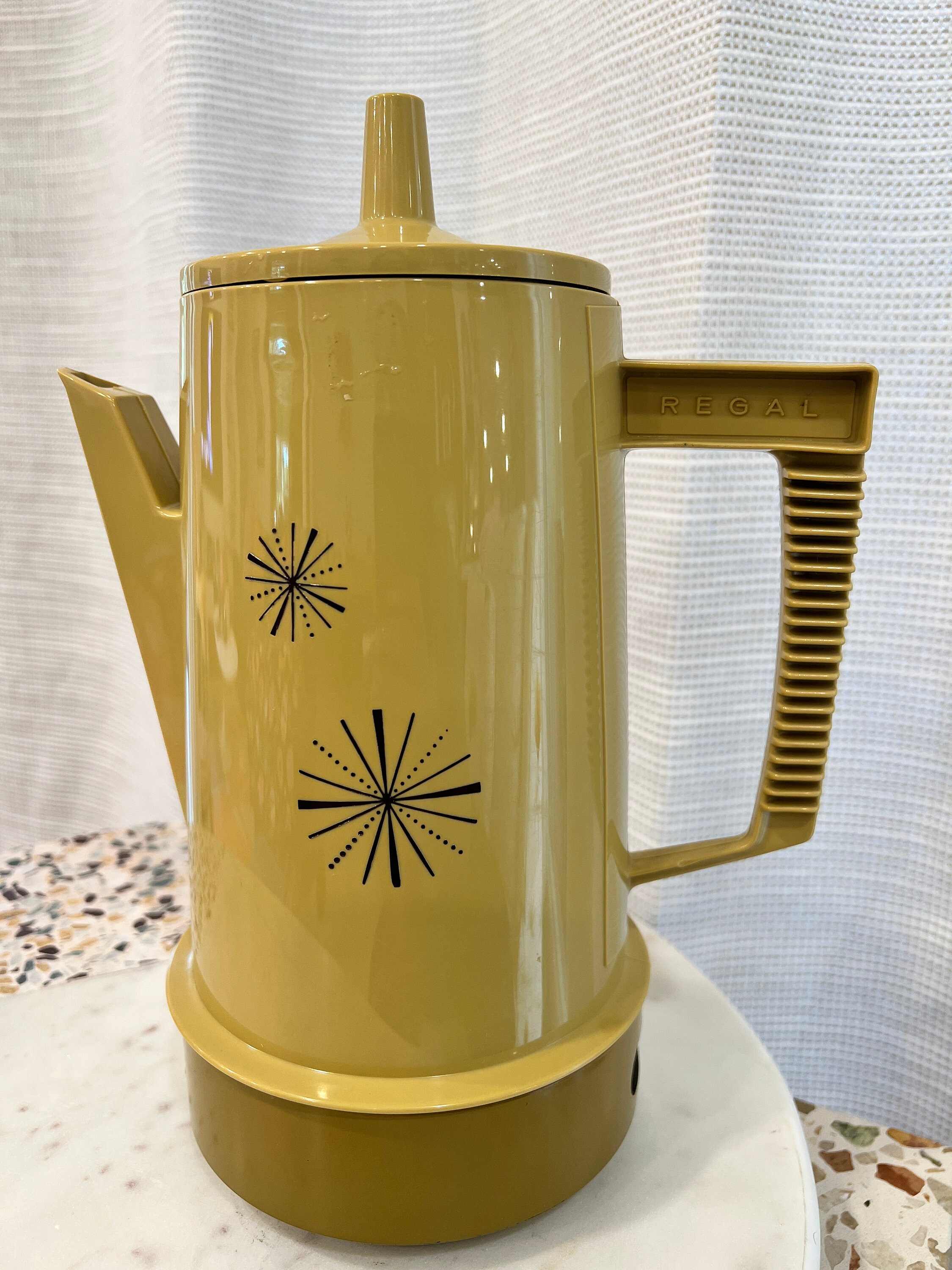 Vintage Regal Atomic Percolator Coffee Pot Etsy