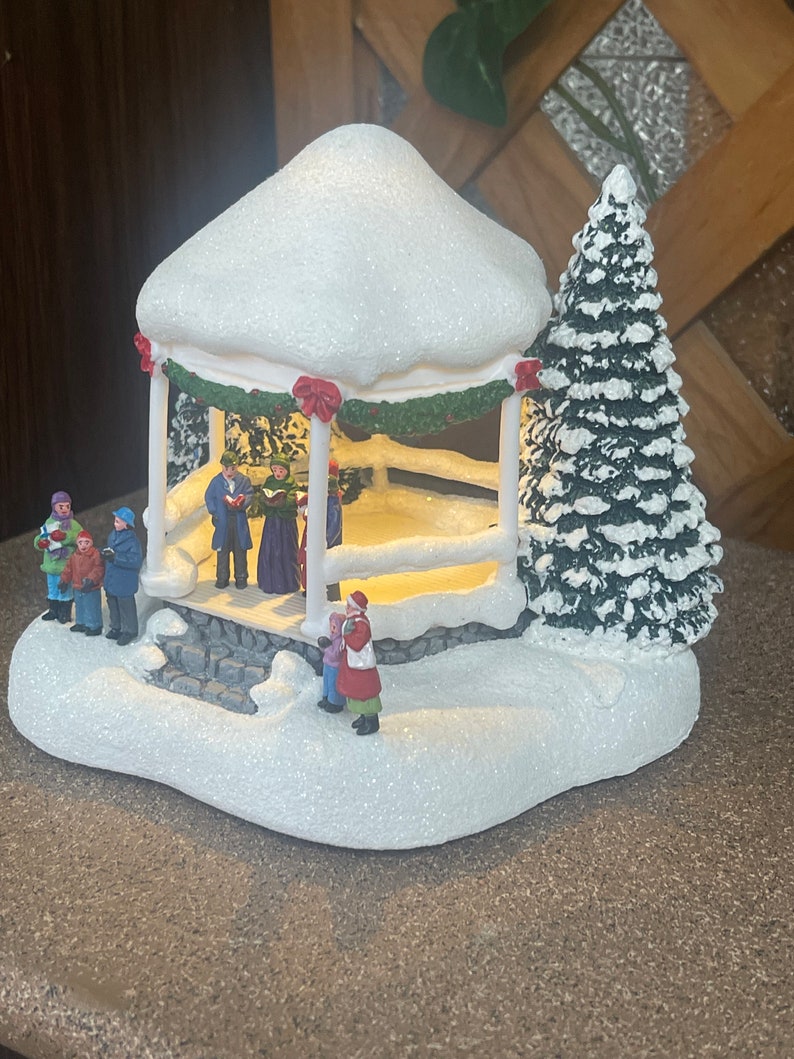 Thomas Kinkade 2023 Christmas Collectible Teleflora Sweet Sounds of Christmas Etsy