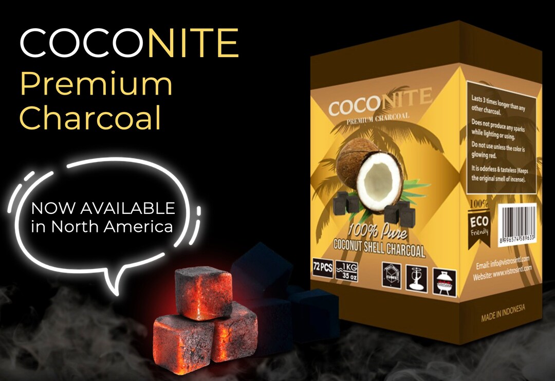 Coconite Coconite Premium Charcoal by GSS in 10KG Master Case - Etsy Canada