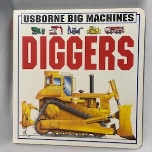 Sehr Selten ! USBORNE BIG MACHINES, Erstveröffentlichung, gedruckt in Deutschland, Hardcover