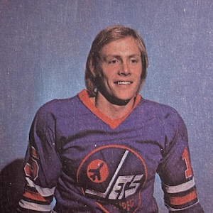 Anders Hedberg 1974 - 1975 Rookie Karte, O Pee Chee, OPC, WHA Hockey, Winnipeg Jets, RC, 17, Hockey Karte, Trading Card, Sammlerstück, Original