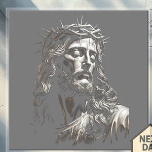 Jesus graphic Dtf Transfer, Christian Ready to Press design, Religious Gift, Faith Dtf, Jesus Christ Dtf, Church Wear gift, christian gift