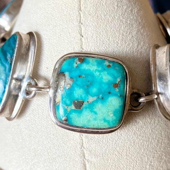 Handmade Turquoise & Multi Gemstone Charm Pendant… - image 3