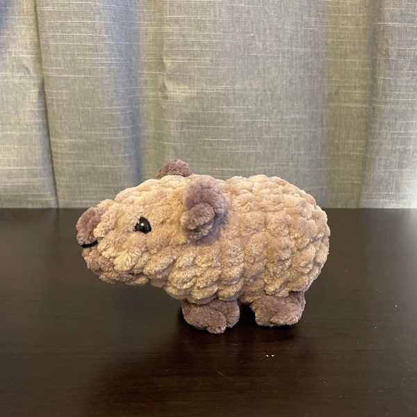 Crochet Capybara Plush / Amigurumi