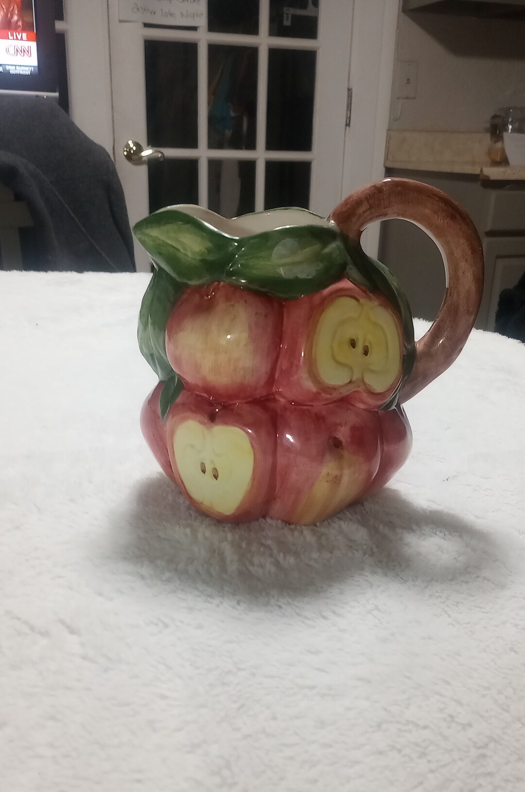 Italy Vintage Apple Pitcher - Etsy
