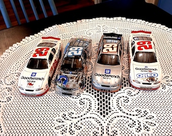 4 Kevin  Harvick  #29 1.24 Scale Different Series and 1 Autographed