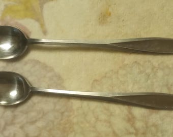 Vintage Stainless Steel Ice Tea Spoons Japan Made Set of 4 - Etsy