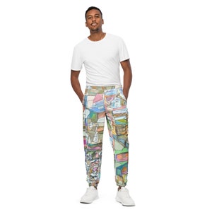 Urban Landscape: Original Art Unisex Track Pants