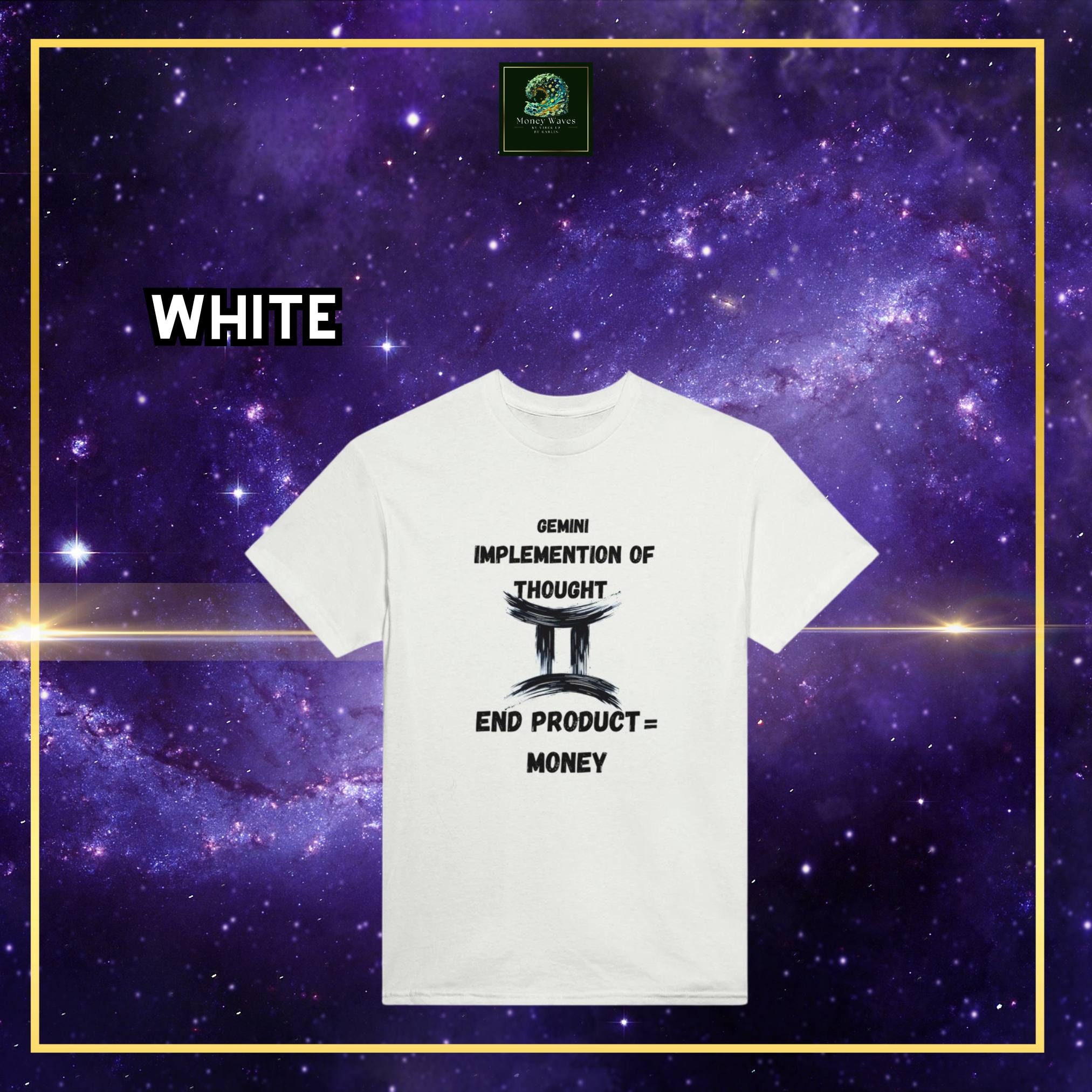 GAMINI 月と星 グラフィックTシャツ Gemini Tee Black - Google Merch Shop