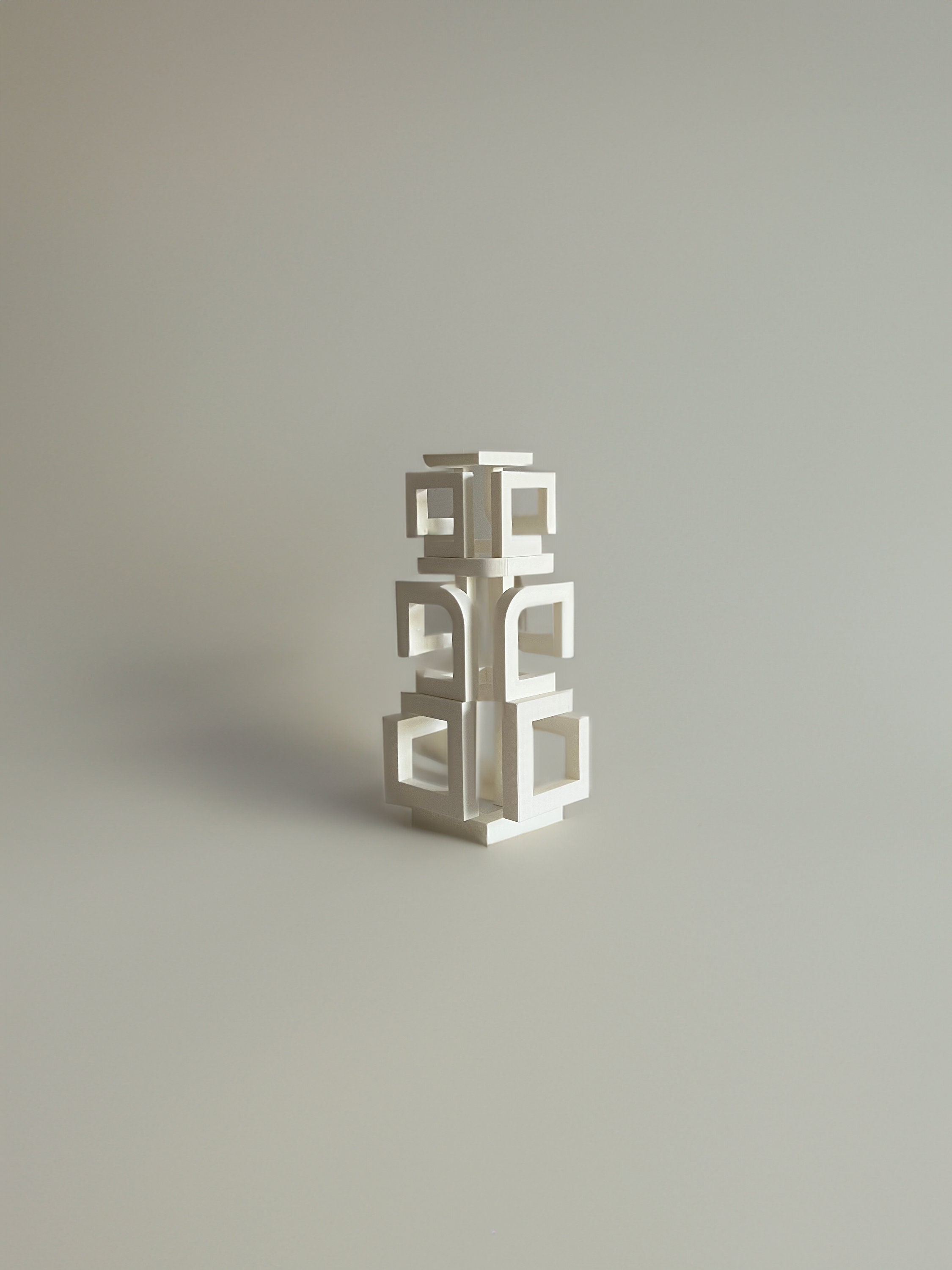 Tricube 3D Printed Elegant Home Decor Set of 3 - Etsy