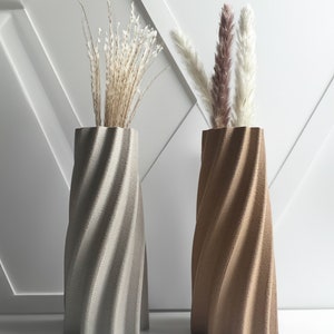 Modern Vase | STELLA Vase with Texture | Home Decor | Minimalist Design Gift