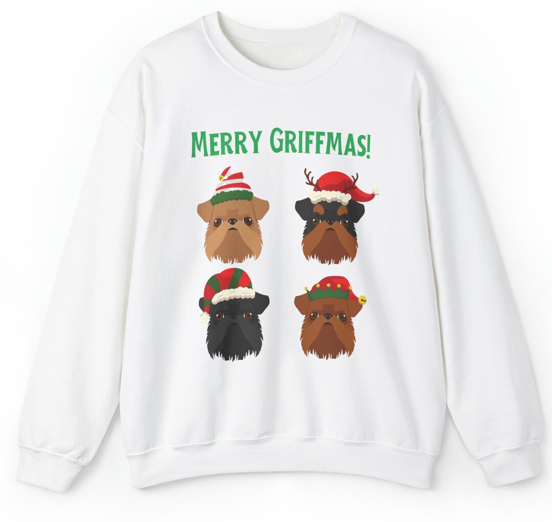 Brussels Griffon Griff Luchador Sweatshirt main image 0
