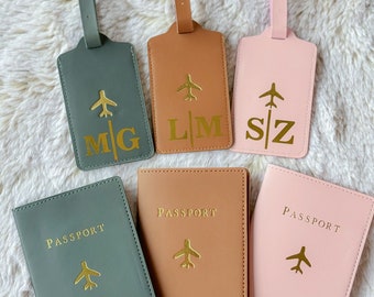 PASSPORT COVER + LUGGAGE TAG personalized