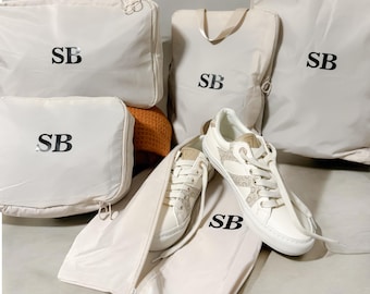 6-teiliges Reisegepäck-Organizer-Set - PERSONALISIERBAR