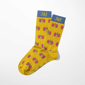 Kidney Print Medical Socks for Nephrologists, Urologists Kidney Care Professionals | Funny Nephrology Gift for Doctors Med Students