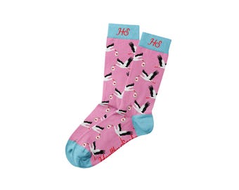 Maternity Crew Socks – Pregnancy and Baby-Themed Socks | Thoughtful Gift for Expecting Moms, Midwives & Maternity Nurses