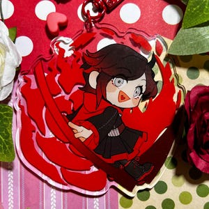 RWBY Charms - Ruby Rose and Weiss Schnee