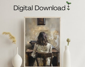 Iris Winnow Typewriter Digital Print- Divine Rivals - Ruthless Vows - Rebecca Ross - Alouette Typewriter - Roman Kitt