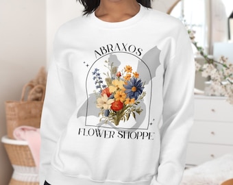 Abraxos Flower Shoppe - Felpa unisex - Trono di vetro - SJM - Sarah J Maas - Manon Blackbeak