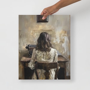 Iris Winnow Typewriter Poster - Divine Rivals - Ruthless Vows - Rebecca Ross - Alouette Typewriter - Roman Kitt