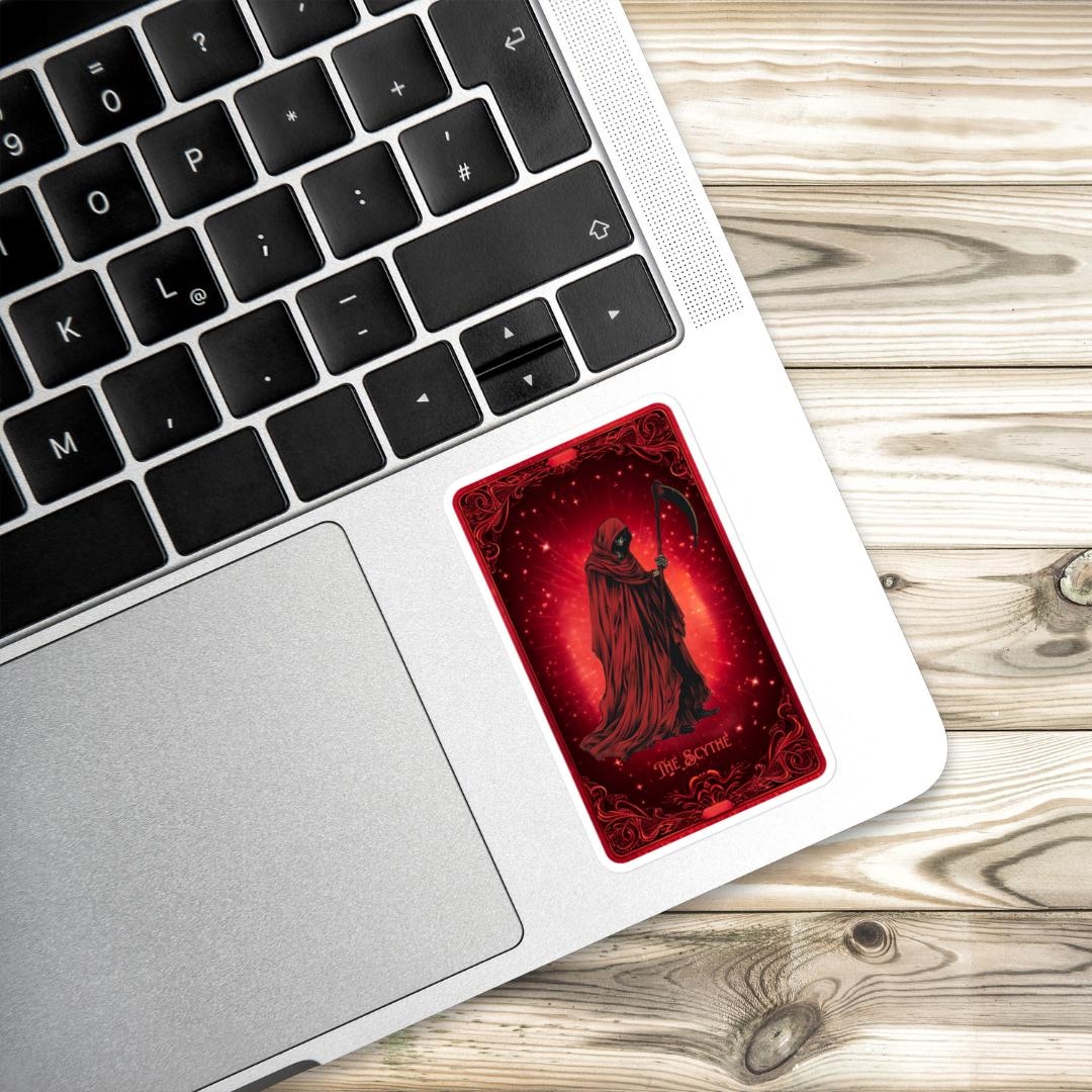 Scythe Card Sticker | One Dark Window Series | Providence Cards