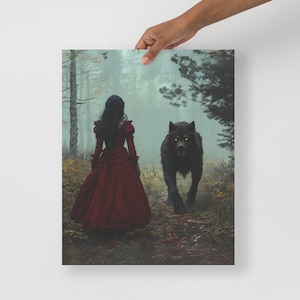 The MonsterTheybecame - Elspeth Spindle & the Nightmare Fantasy Poster - One Darkwindows - Rachel Gillig