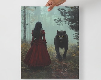The Monster They Became - Elspeth Spindle & the Nightmare Fantasy Poster - One Dark Window - Rachel Gillig