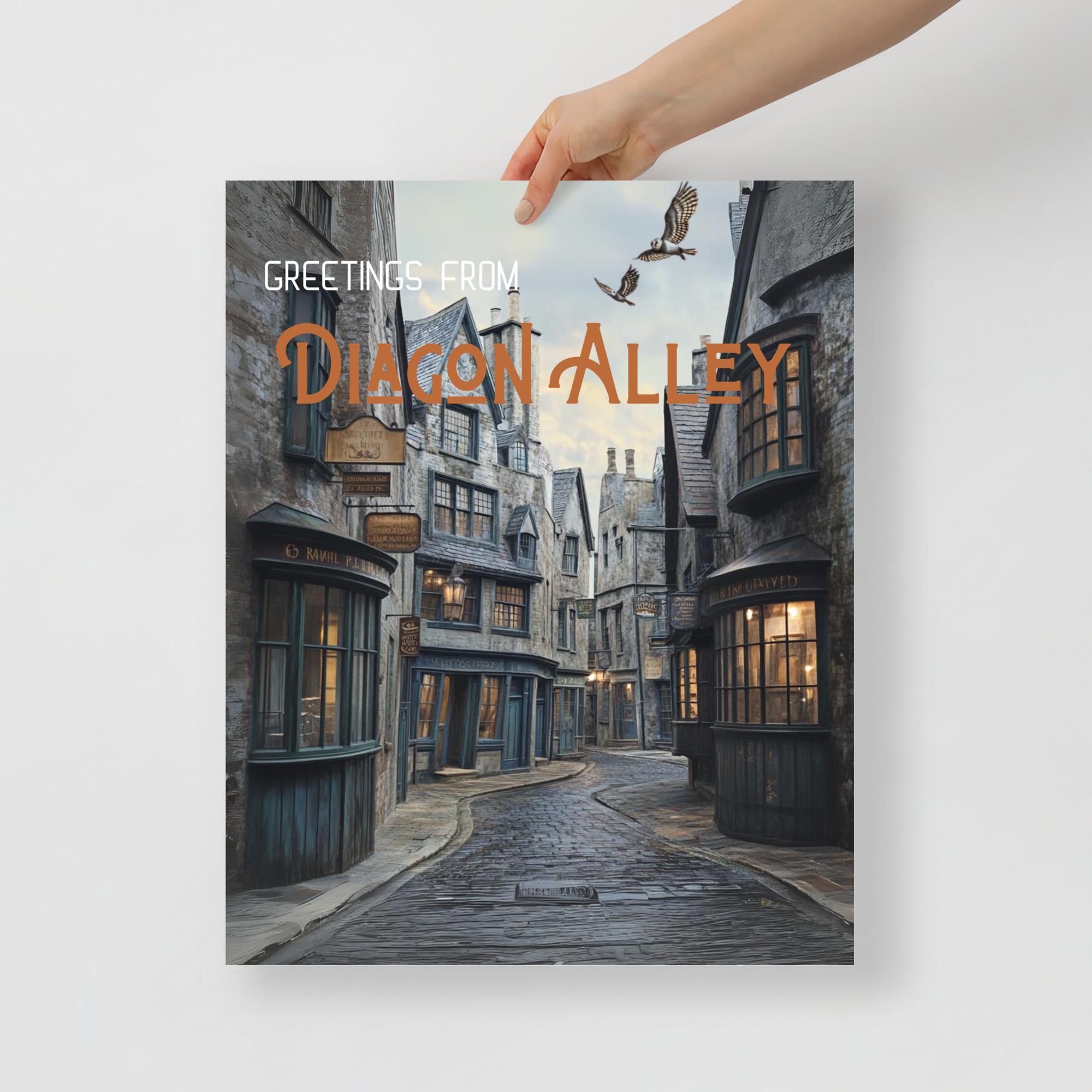 Diagon alley poster new arrivals