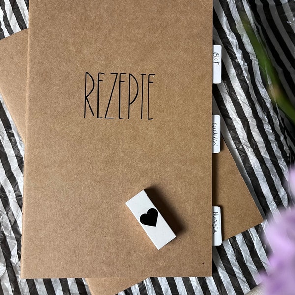 Rezeptheft/Notizheft /Bullet journal