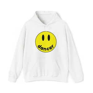 smiley face dancer sweatshirt